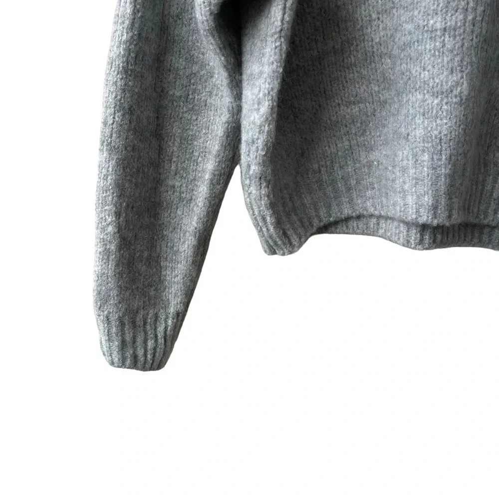 NWT Free People Bradley Pullover Sweater Grey Size XS